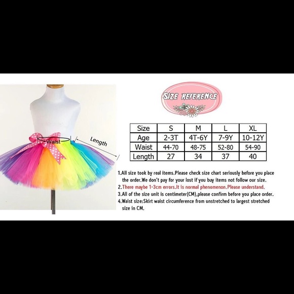 New unicorn party tutu set - Picture 5 of 5